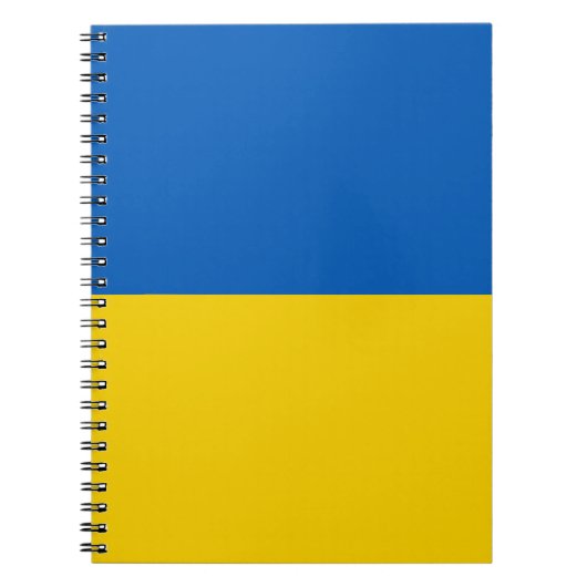 Ukraine-Flagge Notizblock (Vorderseite)