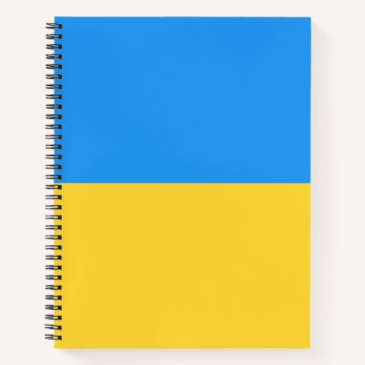 Ukraine-Flagge Notizblock (Vorderseite)