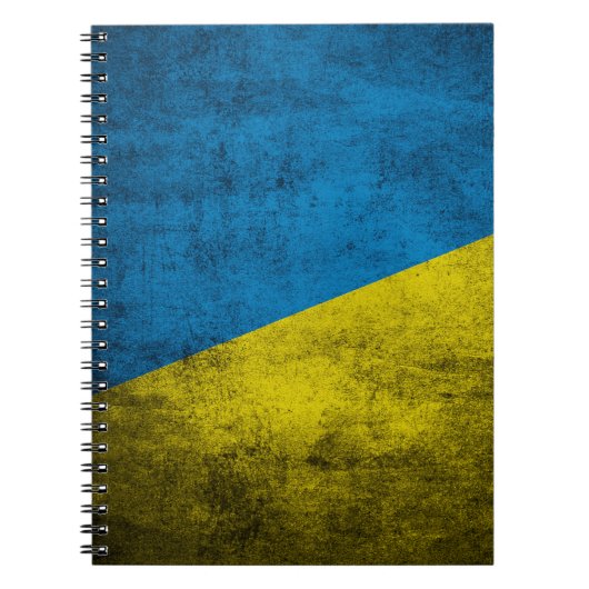 Ukraine-Flagge Notizblock (Vorderseite)