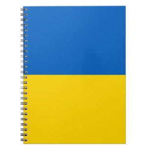 Ukraine-Flagge Notizblock