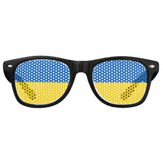 Ukraine-Flagge Party-Sonnenbrille Partybrille