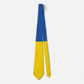 Ukraine-Flagge, patriotisches Geschenk des ukraini Krawatte (Vorderseite)