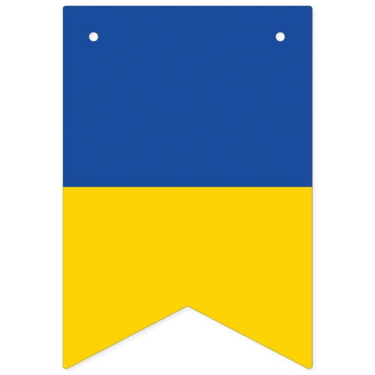 Ukraine-Flagge, patriotisches Geschenk des ukraini Wimpelkette (Zweite Fahne)