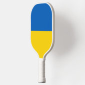 Ukraine-Flagge Pickleball Schläger (Links)