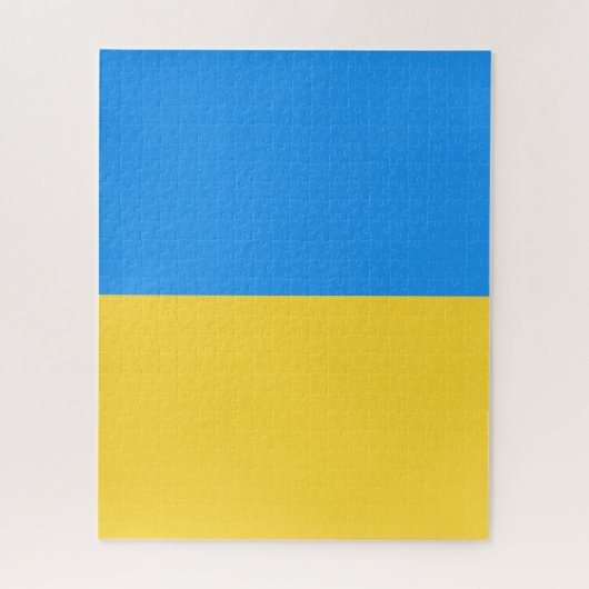 Ukraine-Flagge Puzzle (Vertikal)