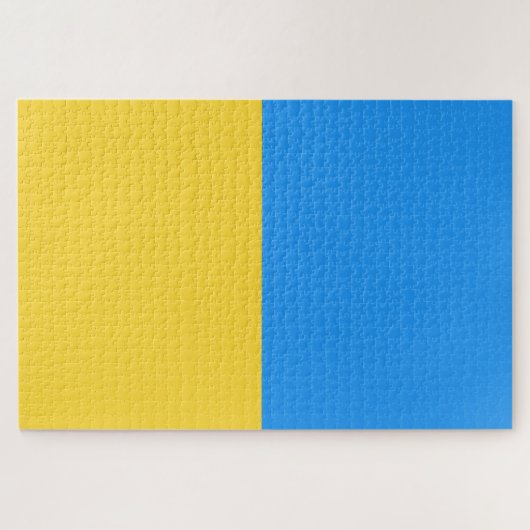 Ukraine-Flagge Puzzle (Horizontal)