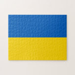 Ukraine-Flagge Puzzle<br><div class="desc">Ukraine-Flagge</div>