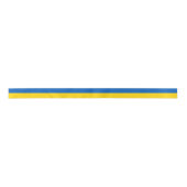 Ukraine-Flagge Satinband (Vorderseite)