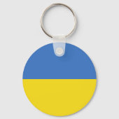 Ukraine-Flagge Schlüsselanhänger (Vorderseite)
