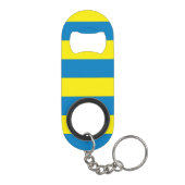 Ukraine-Flagge Schlüsselanhänger Flaschenöffner (Rückseite)