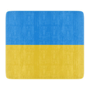 Ukraine-Flagge Schneidebrett