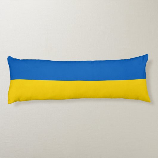 Ukraine-Flagge Seitenschläferkissen (Rückseite)