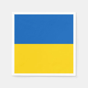 Ukraine-Flagge Serviette