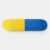 Ukraine-Flagge Skateboard (Horizontal)