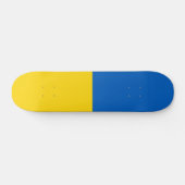 Ukraine-Flagge Skateboard (Horizontal)