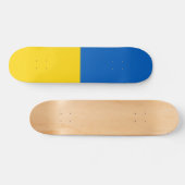 Ukraine-Flagge Skateboard (Horizontal)
