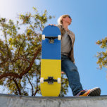 Ukraine-Flagge Skateboard<br><div class="desc">Ein ideales Geschenk für alle,  die Patrioten ihres Landes sind!</div>