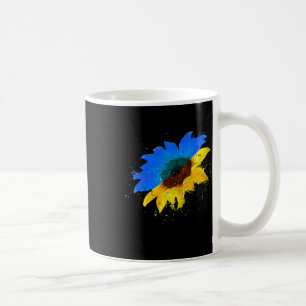Ukraine-Flagge Sonnenblume Vintage Ukrainische Lie Kaffeetasse
