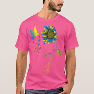 Ukraine-Flagge Sonnenblume Vintage Ukrainische Unt T-Shirt