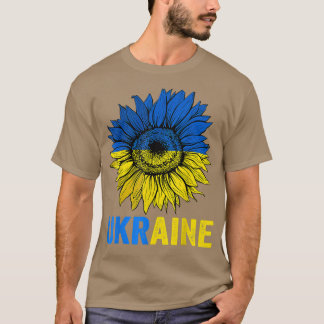 Ukraine Flagge Sonnenblumen Vintages Shirt Ukraini
