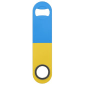 Ukraine-Flagge Speed Flaschenöffner (Rückseite)