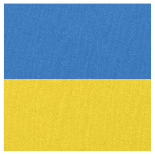 Ukraine-Flagge Stoff (Nahaufnahme)
