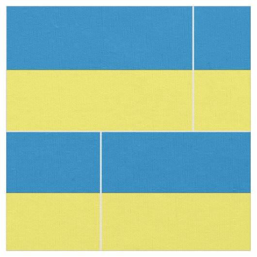 Ukraine-Flagge Stoff (Nahaufnahme)