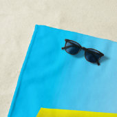 Ukraine-Flagge Strandtuch (Beispiel)