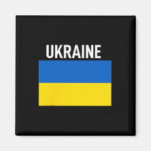 Ukraine-Flagge Tasche Ukrainische Familienwurzeln Magnet