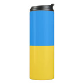 Ukraine-Flagge Thermosbecher (Nach links gedreht)