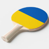 Ukraine-Flagge Tischtennis Schläger (Vorderseite)