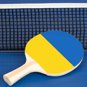 Ukraine-Flagge Tischtennis Schläger