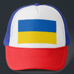 Ukraine-Flagge Truckerkappe<br><div class="desc">Ukraine-Flagge</div>