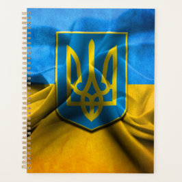 Ukraine Flagge Tryzub Trident Blue Gold 2 Plane Planer