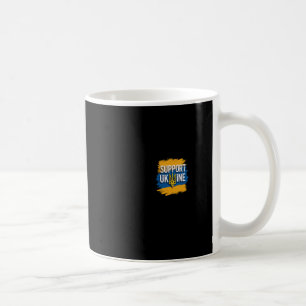 Ukraine-Flagge Ukraine Steht mit Selenskyj Frieden Kaffeetasse