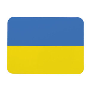 Ukraine-Flagge, Ukrainisch Slawa Ukrajini Слава Ук Magnet