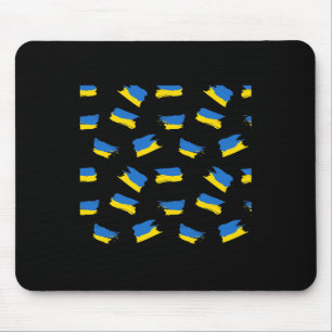 Ukraine-Flagge - Ukrainische Flagge - Ukraine Mousepad