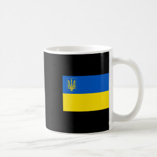 Ukraine-Flagge Ukrainische Nationalflagge  Kaffeetasse
