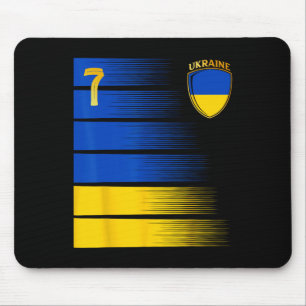 Ukraine-Flagge Ukrainische Stolzliebhaber 4 Mousepad