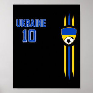 Ukraine-Flagge Ukrainische Stolzliebhaber 6 Poster