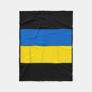 Ukraine-Flagge Ukrainischer Stolz Patriotische Fla Fleecedecke
