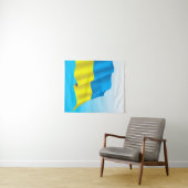Ukraine-Flagge Wandteppich (Beispiel (Horizontal))