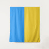 Ukraine-Flagge Wandteppich (Vorderseite)