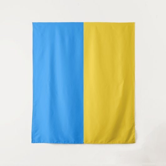 Ukraine-Flagge Wandteppich (Vorderseite)