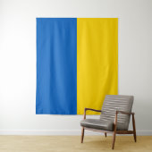 Ukraine-Flagge Wandteppich (Beispiel)