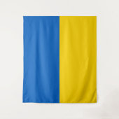Ukraine-Flagge Wandteppich (Vorderseite)