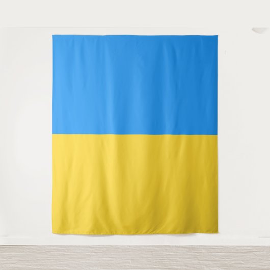 Ukraine-Flagge Wandteppich (Vorderseite)
