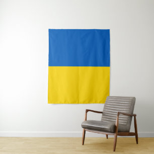 Ukraine-Flagge Wandteppich