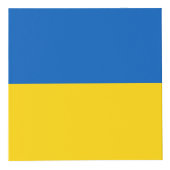 Ukraine-Flagge Würfel (Vorderseite)