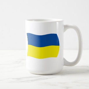Ukraine-Flaggen-Tasse Kaffeetasse